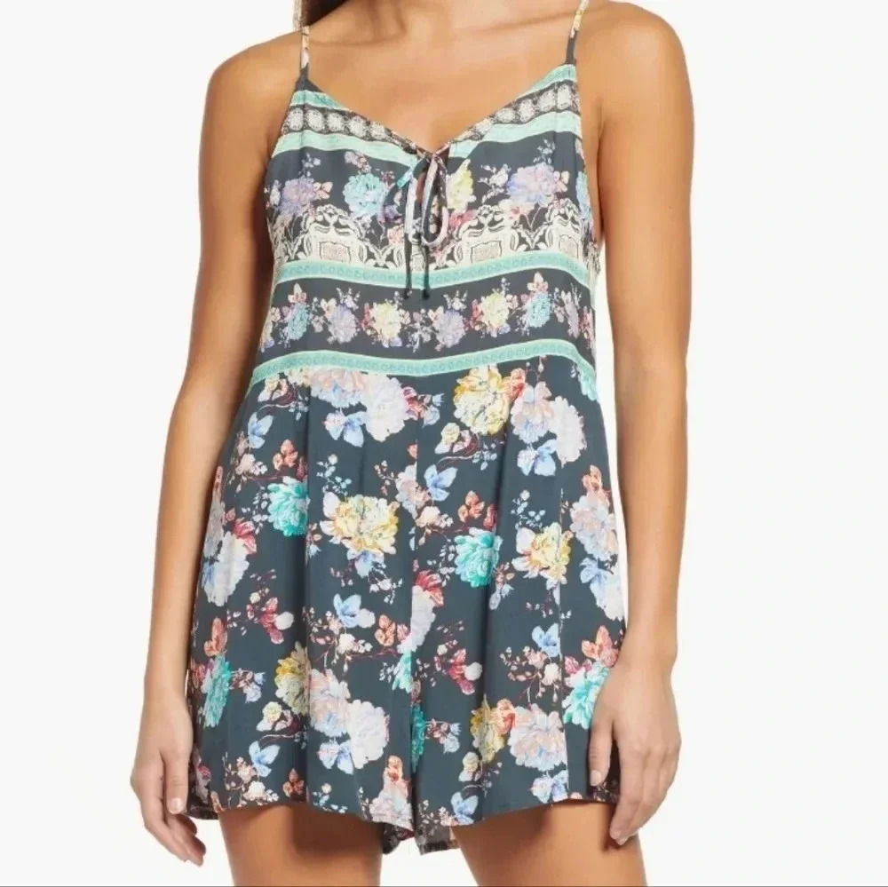 O'Neill Liam Floral Print Romper